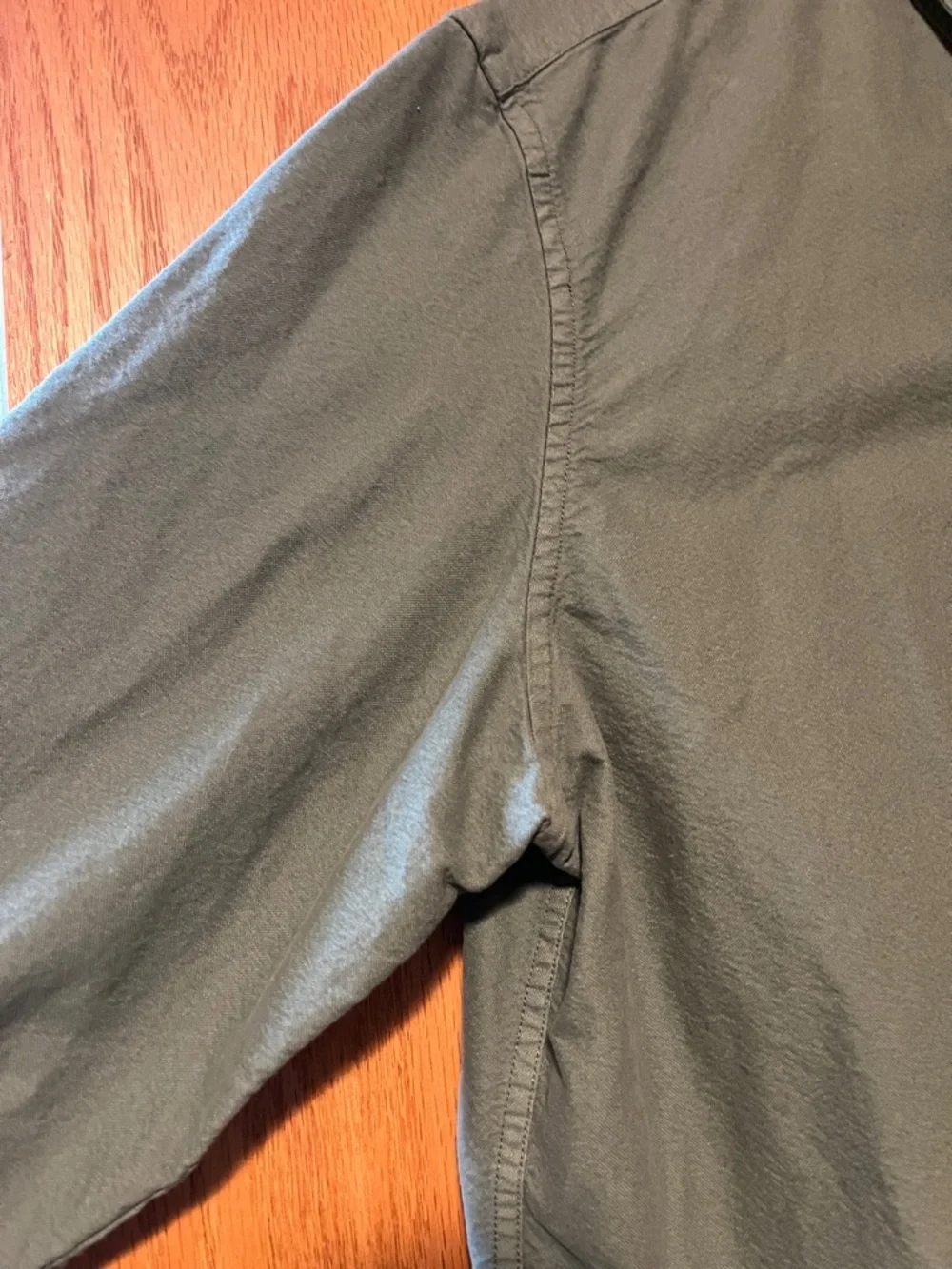 J. Crew Slim Untucked Olive Shirt